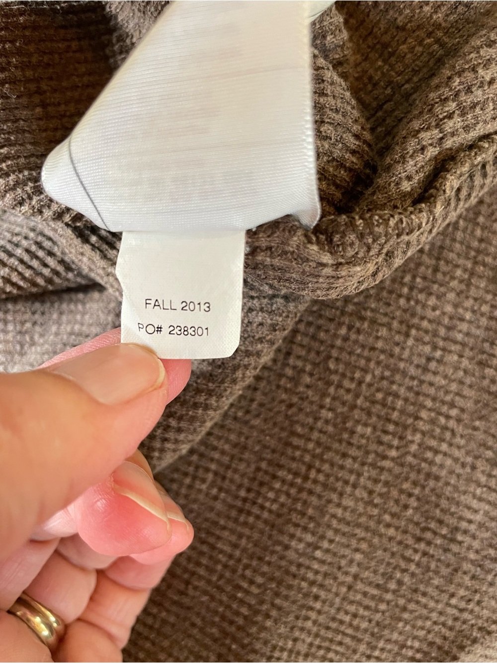 Carhartt Waffle Knit Long Sleeved T-Shirt.  Size XL - Picture 5 of 5
